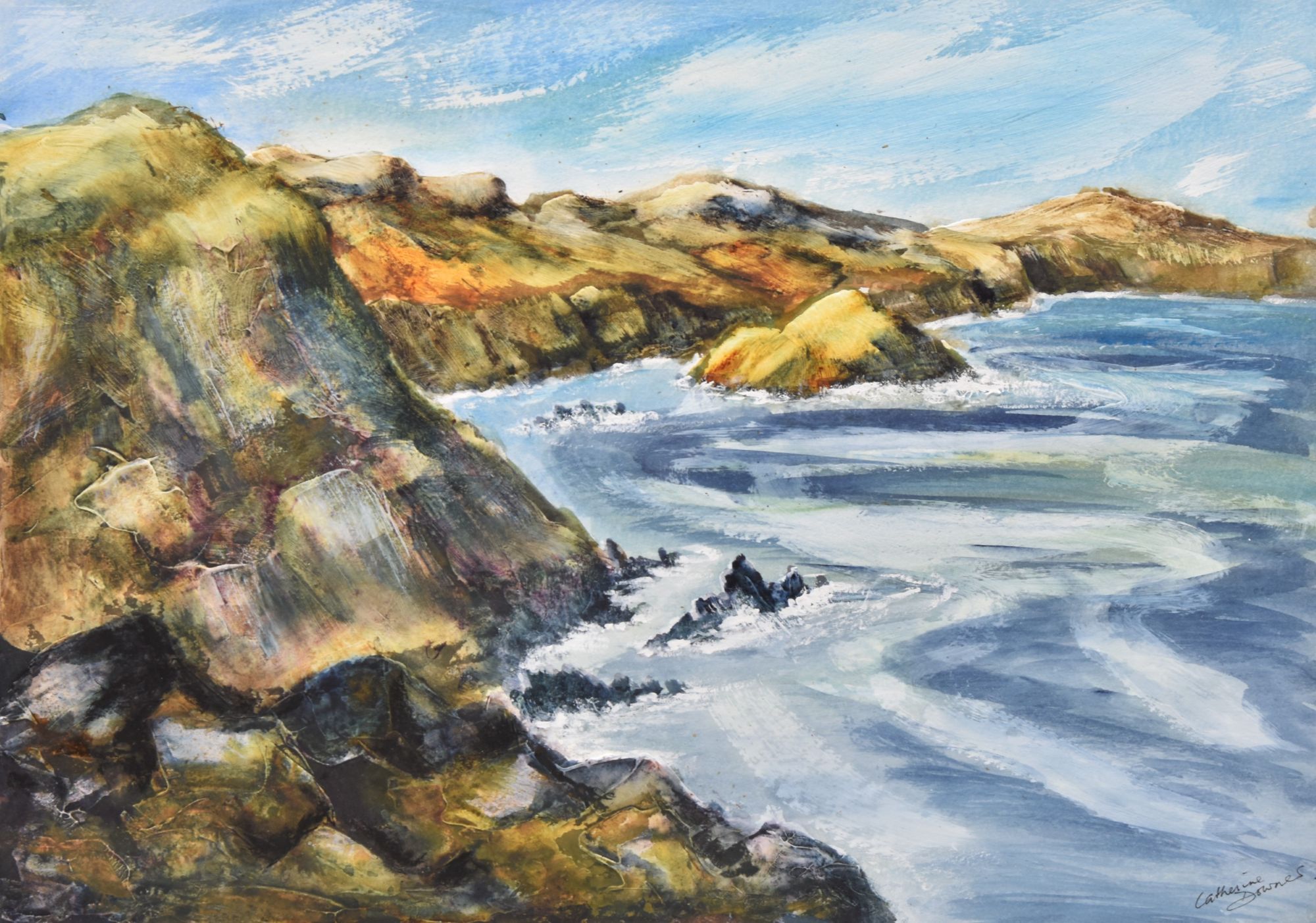 Morning Sun, St. Justinian’s by Catherine Downes.